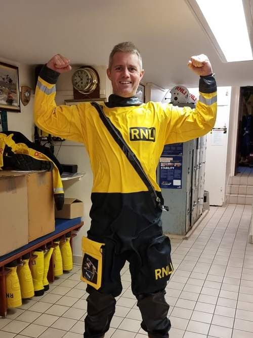 James Brodrick, RNLI volunteer crew